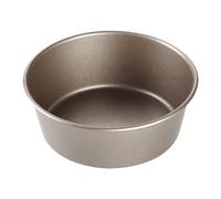 pumpumlia Molde para tartas fácil de limpiar, bandeja redonda de acero al carbono con textura para entusiastas