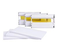 pumpumlia Papel de impresión fotográfica y cartuchos para cámara RP-108 CP1500 CP1300, cartucho de impresión rápida de larga duración, ideal para ocasiones sociales y fiestas