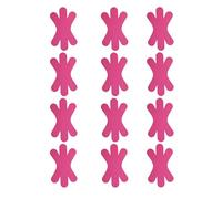 pumpumlia Paquete de 12 cintas de kinesiología, accesorios deportivos musculares, cinta elástica deportiva adecuada para correas de estabilidad de rodilla atlética de muñeca