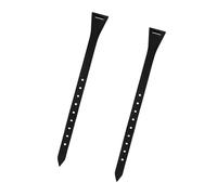 pumpumlia Paquete de 2 correas elásticas para botas de instalación rápida, antideslizante, repuesto para la base del zapato, cinturón de pierna para calzado al aire libre, correa resistente al