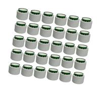 pumpumlia Paquete de 30 anclajes de cerámica para plantas de acuario, base de vegetación subacuática segura con soporte de esponja para tanques de agua dulce y salada