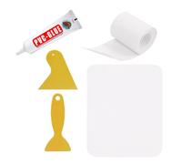 pumpumlia Paquete de 5 parches impermeables para barcos, carpas, kayaks, canoas, reparaciones de emergencias, parches de reparación de equipos de deportes acuáticos, kayaks, parches de mantenimiento