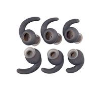 pumpumlia Paquete de 6 almohadillas de silicona de repuesto para auriculares con cable, punta de gancho para auriculares