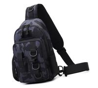 pumpumlia Paquete de eslingas de pesca, bolsa de almacenamiento de aparejos de pesca, bolsa de hombro individual para senderismo, equipo de transporte al aire libre, bolsa de transporte, accesorios