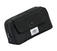 pumpumlia Portalápices de moda con amplios diseños de ahorro de espacio, accesorio portátil para la escuela y suministros de arte, soporte para bolígrafos de uso diario, Black, Talla única