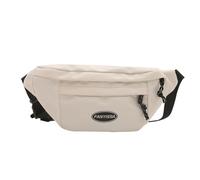 pumpumlia Práctica y segura bolsa cruzada para senderismo y compras, bolsas de hombro de nailon, bolsas deportivas en la cintura y el pecho, White, One Size