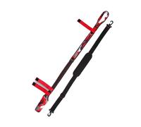 pumpumlia Protector de cinturón portátil para caña de pescar, correa de cinturón, bastones de aparejos, cubierta de punta de guante, correa de transporte, accesorios de