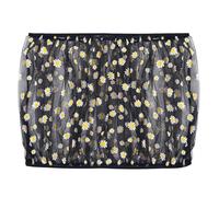 pumpumlia Red protectora para jaula de pájaros con cordones regulables, malla permeable para pájaros