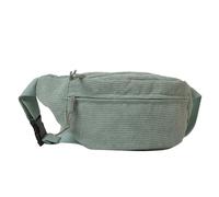pumpumlia Riñonera de pana de gran capacidad, color sólido, bolsa de pecho para niña, versátil y cruzada