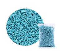 pumpumlia Ropa de cama de papel natural de confeti sin polvo de 400 g para mascotas pequeñas con control de olores, ropa de cama de papel limpio para conejos, hámsteres, ropa de cama para mascotas