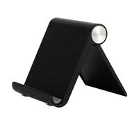 pumpumlia Soporte de escritorio portátil ligero ajustable para tableta, soporte para teléfonos de mesa, soporte debajo del escritorio, abrazadera de montaje para pared, estante resistente, plegable