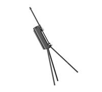 pumpumlia Soporte de mesa ajustable ligero portátil para camping, trípode de lámpara desmontable para trípode de luz al aire libre