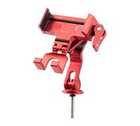 pumpumlia Soporte de teléfono ajustable para bicicleta, antideslizante, universal, para manillar de bicicleta, motocicleta, soporte de clip para teléfono