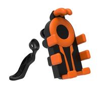 pumpumlia Soporte de teléfono para bicicleta de peso ligero, regulable, soporte móvil para bicicletas durante el desplazamiento, navegaciones, soporte para teléfono