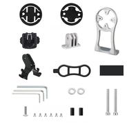 pumpumlia Soporte para velocímetros de bicicleta regulable, liberación rápida, soporte giratorio móvil para bicicleta de carretera y montaña