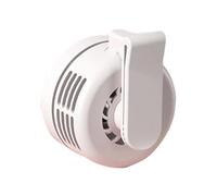 pumpumlia Ventilador pequeño sin aspas con clip de viaje ajustable de 3 velocidades en la cintura suspendida para acampar al aire libre, recargable por USB