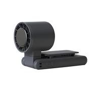 pumpumlia Ventilador portátil de mano para exteriores de 0 a 100 velocidades, refrigeración pequeña, control recargable por USB, refrigeración con compresa fría y ligero desplazamiento