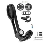 pumpumlia Versátiles accesorios para bicicleta, soporte para computadora de bicicleta, equipo de ciclismo para bicicletas, velocímetros y cámara, soporte universal para manubrio de computadora