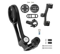 pumpumlia Versátiles accesorios para bicicleta, soporte para computadora de bicicleta, equipo de ciclismo para bicicletas, velocímetros y cámara, soporte universal para manubrio de computadora