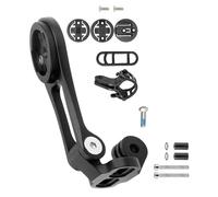 pumpumlia Versátiles accesorios para bicicleta, soporte para computadora de bicicleta, equipo de ciclismo para bicicletas, velocímetros y cámara, soporte universal para manubrio de computadora
