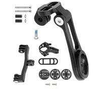 pumpumlia Versátiles accesorios para bicicleta, soporte para computadora de bicicleta, equipo de ciclismo para bicicletas, velocímetros y cámara, soporte universal para manubrio de computadora