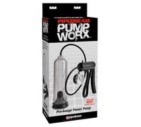 Pump Worx Pro-Gauge Power Pump, Clear & Black, One Size