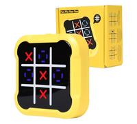 Pumwoy Electrónico Tic TAC Toe Bolt, Tres en Raya Electronico Juegos de Viaje Portátiles, Toe Bolt Game Juego de Mesa para Niños y Adultos, Juego Electrónico Tic-TAC Toe para Todas Las Edades