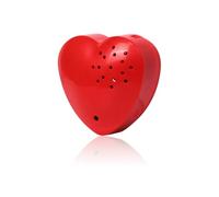 Pumwoy Grabadora de Voz en Forma de Corazón, Caja Voz para Hablar 30 Segundos, Caja De Voz De Juguete Grabadora de Voz para Animales de Peluche, Grabación de Voz Personalizada DIY