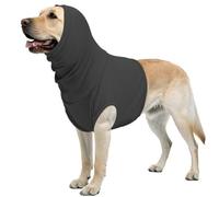 PUMYPOREITY Body con Cuello Postquirurgico Perros, Ropa Perros Protector Heridas Cuello Alto, Evita Que Tu Mascota Se Rasque Las Suturas del Cuello(Gris, 2XL)