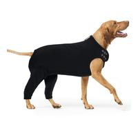PUMYPOREITY Body Postoperatorio Perro, Traje Quirurgico Perro Body Castracion Perros Camisa de Recuperación Después Cirugía Codera Perros Patas Traseras Corsé de Recuperación Perros(Negro, 3XL)