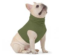 PUMYPOREITY Camisola Protecao Pescoco Cao Orejeras Antiruido Perro Auriculares Cancelacion Ruido Auriculares Pirotecnia, Cubre La Herida del Cuello(Verde Militar, L)
