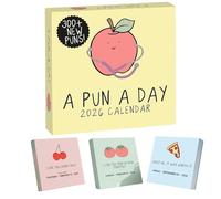 Pun Motivational Desk Calendar 2026 | A Pun A Day Calendar 2026,Daily Tear-Off The Day Jokes & Inspirational Quotes,Positive Quotes Family Planner Supplies For Offices & Home
