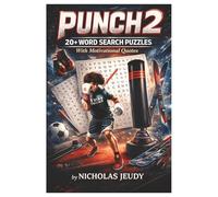 PUNCH 2 Word Search Puzzle Book: 20+ word search puzzles about sports, with daily motivational quotes | 6x9 inches, 43 pages