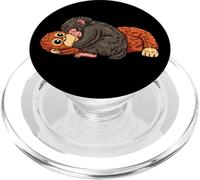 Punch Baby Monkey Trendy Japan Meme Cute Monkey Lover Gift PopSockets PopGrip para MagSafe