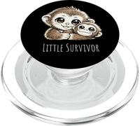 Punch Kun Bebé Mono de Nieve Japón Juguete Orangután PopSockets PopGrip para MagSafe