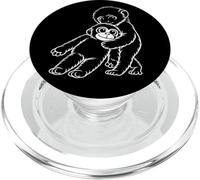Punch Kun Bebé Mono de Nieve Japón Juguete Orangután PopSockets PopGrip para MagSafe