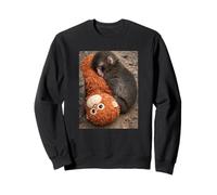 Punch Monkey Meme Cute Baby Plush Toy Sign of Mother Love Sudadera