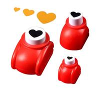 Punch para papel creativo | Juguete con forma de corazón | Moldes de estrella para tarjetas, para niños - Ideal para casa, viajes, escuelas, coche, guardería y cumpleaños