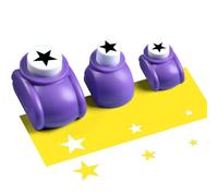 Punch para papel creativo - Juguete creativo con punzón | Punzones moldeados de estrellas | para niños - Ideal para casa, viajes, escuelas, coche, guardería y cumpleaños