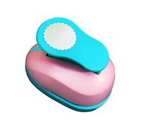 Punch per Carta per Fai da Te - Accessorio Portatile Resistente per Fai da Te e Hobby - Perforatore Rotondo e Quadrato per Francobolli e Busti - per Progetti Arte Compleanno Scuola Casa e Cartoline