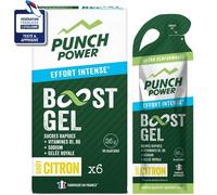 PUNCH POWER Gel Effort Intense Citron Etui X6 - Unisex - Blanco - talla única- modelo 2025