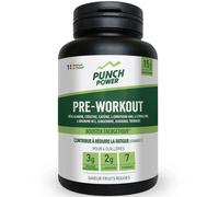 PUNCH POWER Pre-workout Poudre 330g Fruits Rouges - Unisex - Multicolor - talla única- modelo 2026
