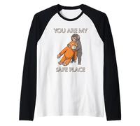 Punch Sad Monkey, Eres mi Lugar Seguro Camiseta Manga Raglan