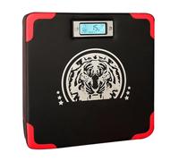 Punch Tester Machine - Equipo de resistencia al entrenamiento de boxeo electrónico, boxeo reflejo | Probador de velocidad de coordinación de mano inteligente, impct pwer Monitor, bolsa de sab