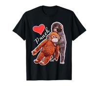 Punch The Cute Baby Monkey Camiseta