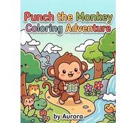 Punch the Monkey Coloring Adventure