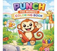 Punch The Monkey: Coloring Book