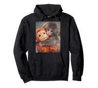 Punch The Monkey Meme X Ape Cute Punch Monkey Baby Meme Sudadera con Capucha
