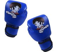 Punching Gloves, dibujos animados Gloves, PU Leather Materials, Kid's Sparring Gear, Home Gym Training Device for Muay Thai Sparring MMA Kickboxing, 6,69 x 9,84 pulgadas