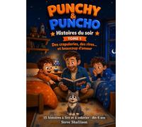 Punchy & Puncho: Histoires du soir, Tome 1 - 15 histoires à lire et à colorier, dès 6 ans